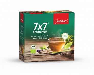 Jentschura 7*7 herbal tea, 50 bags a. 1.75g