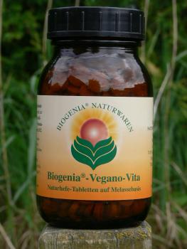 Biogenia Naturhefetabletten, Vegano Vita, 200g